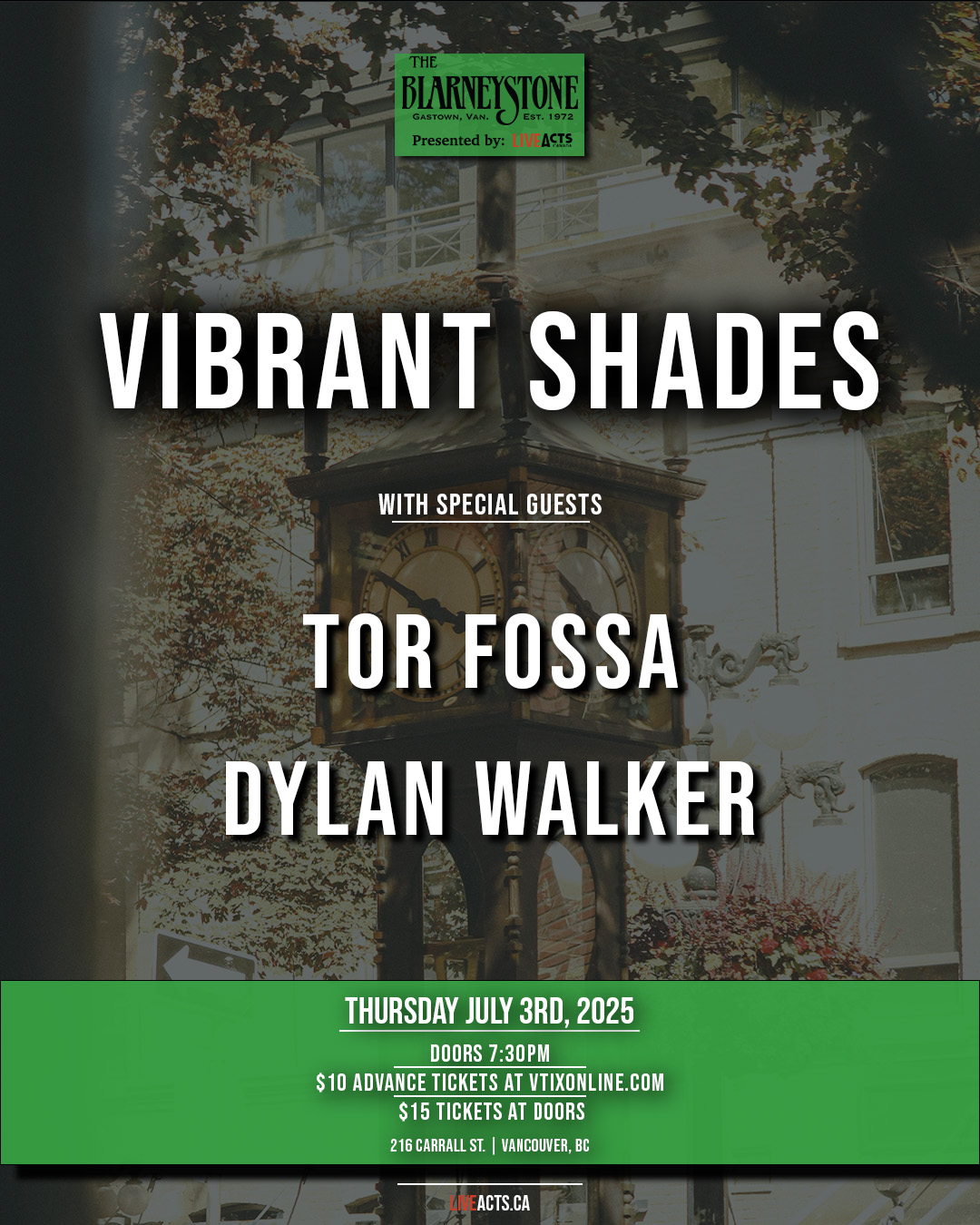 Vibrant Shades w/ Tor Fossa, Dylan Walker