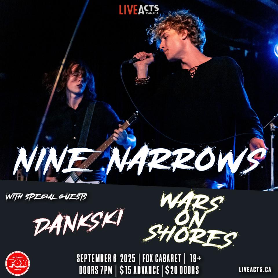 Nine Narrows w/ Dankski, Wars On Shores