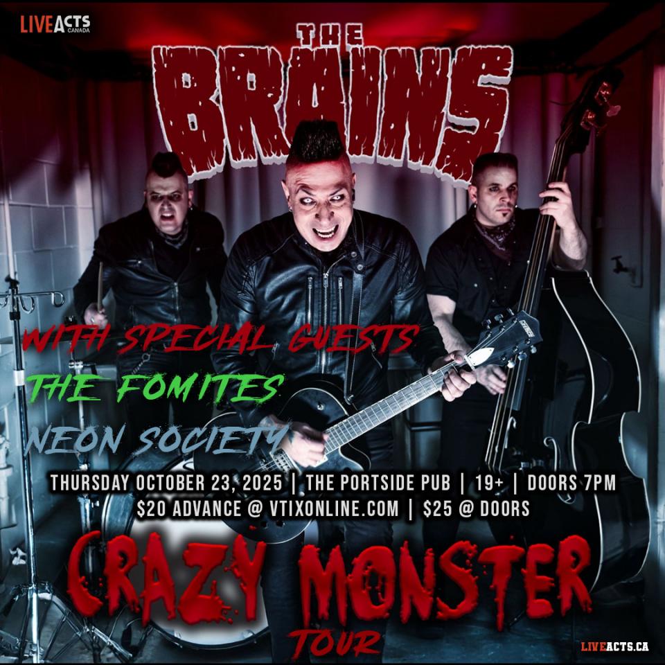 The Brains w/ The Fomites, Neon Society