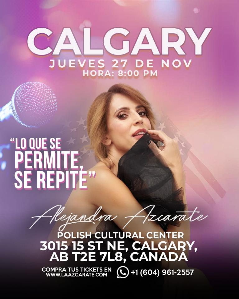 Alejandra Azcarate - Calgary