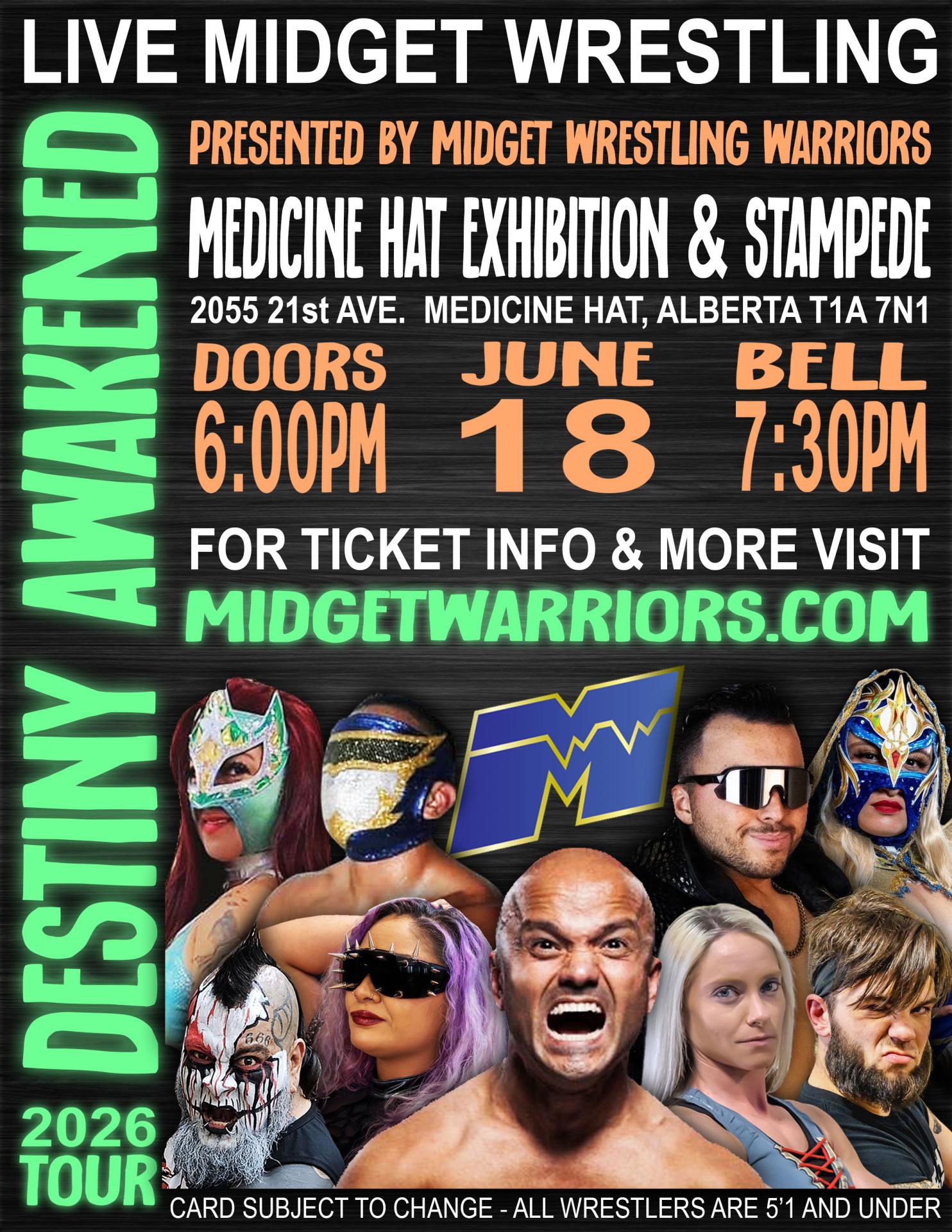 The Destiny Awakened TOUR 2026 IS HERE!