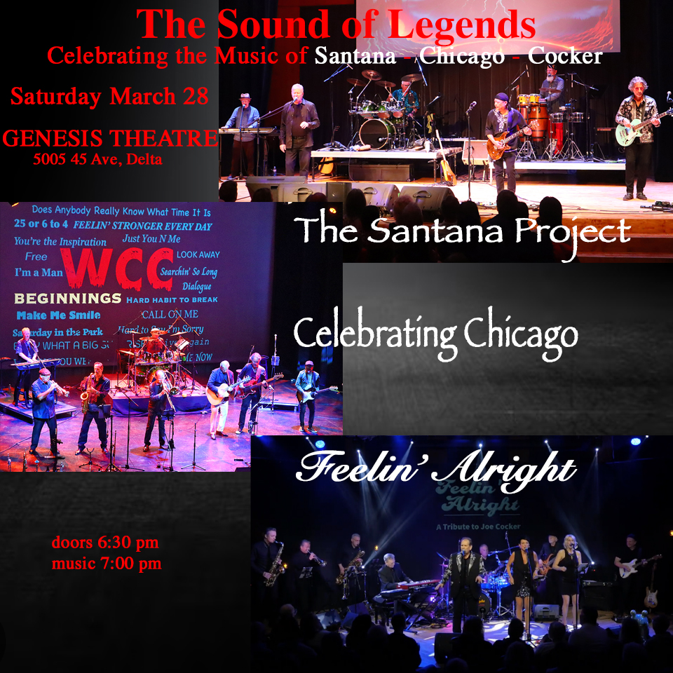 The Sound of Legends: Celebrating the Music of Santana - Chicago - Cocker