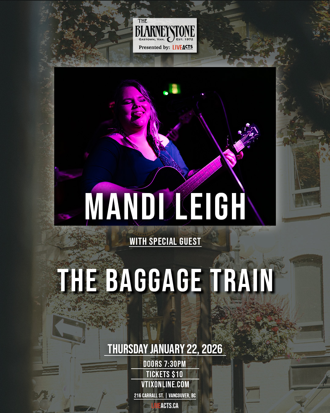 Mandi Leigh w/ The Baggage Train