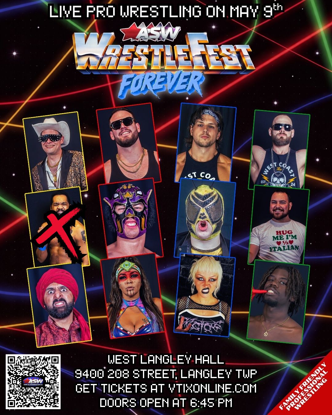 ALL STAR WRESTLING PRESENTS Wrestlefest Forever!!