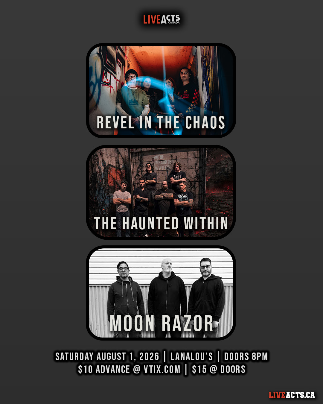Revel in the Chaos, The Haunted Within, The Jammed